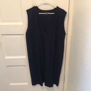 V Neck Shift Dress